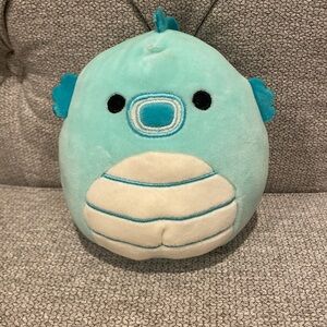 NEW! 5” Sheldon the Seahorse Squishmallow - Sea Life Squad     squishmallows toy